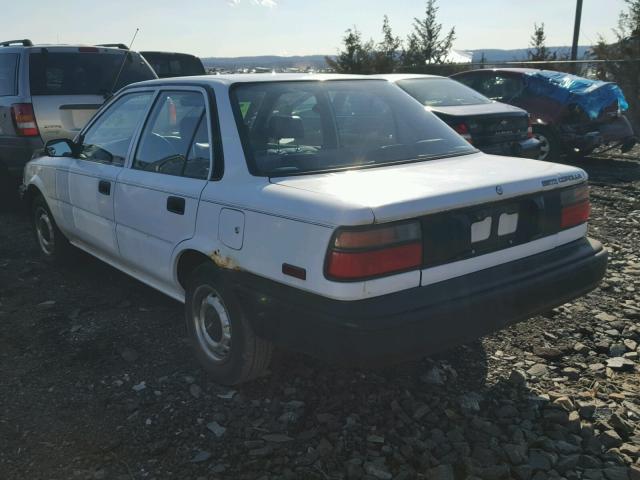 2T1AE91A5LC060884 - 1990 TOYOTA COROLLA WHITE photo 3