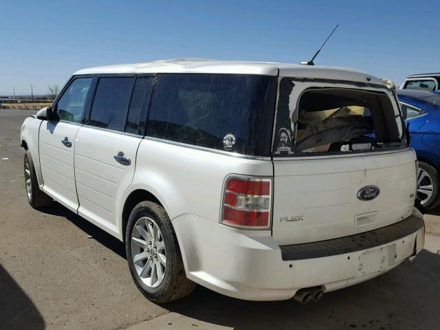 2FMHK6CC4BBD01342 - 2011 FORD FLEX SEL თეთრი ფოტო 3