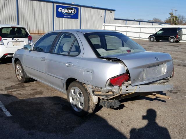 3N1CB51D85L513841 - 2005 NISSAN SENTRA 1.8 SILVER photo 3