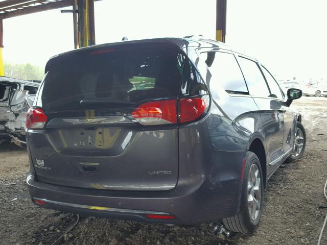 2C4RC1GG0HR528923 - 2017 CHRYSLER PACIFICA L გრაფიტი ფოტო 4