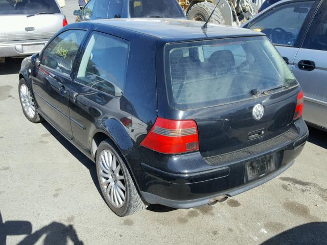 9BWDE61J444032208 - 2004 VOLKSWAGEN GTI BLACK photo 3