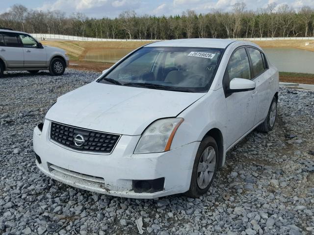 3N1AB61E87L636838 - 2007 NISSAN SENTRA 2.0 WHITE photo 2