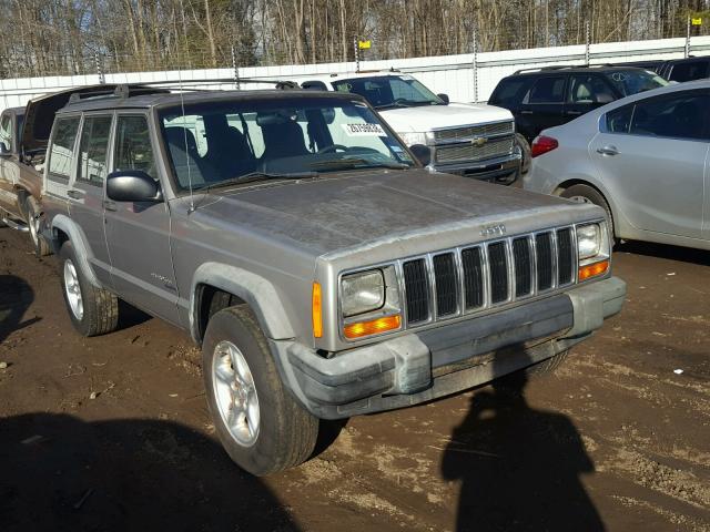 1J4FT48S4YL231812 - 2000 JEEP CHEROKEE S GRAY photo 1