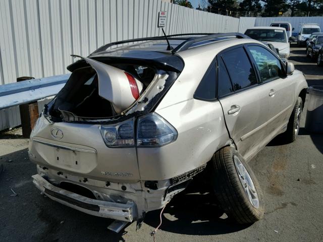 JTJHW31U562005726 - 2006 LEXUS RX 400 TAN photo 4