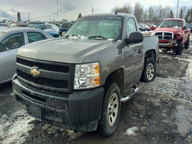 1GCEC14X79Z243632 - 2009 CHEVROLET SILVERADO GRAY photo 2