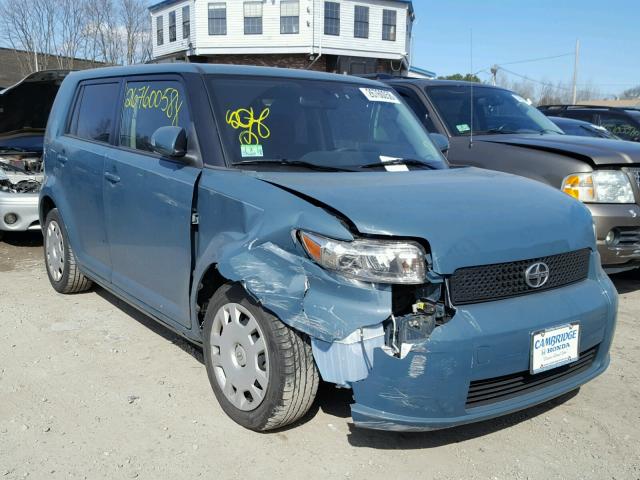 JTLKE50EX91088697 - 2009 TOYOTA SCION XB TEAL photo 1
