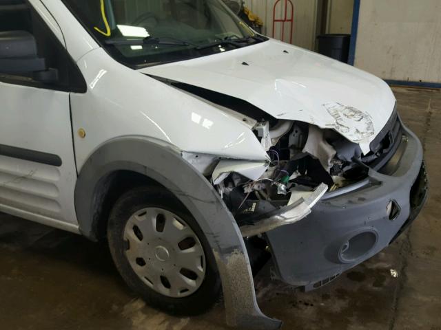 NM0LS7ANXBT063163 - 2011 FORD TRANSIT CO WHITE photo 9