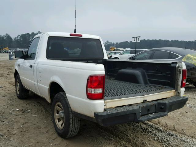 1FTYR10D98PB07794 - 2008 FORD RANGER WHITE photo 3