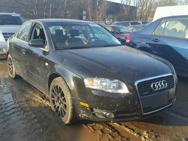 WAUDF78E17A014516 - 2007 AUDI A4 2.0T QU BLACK photo 1