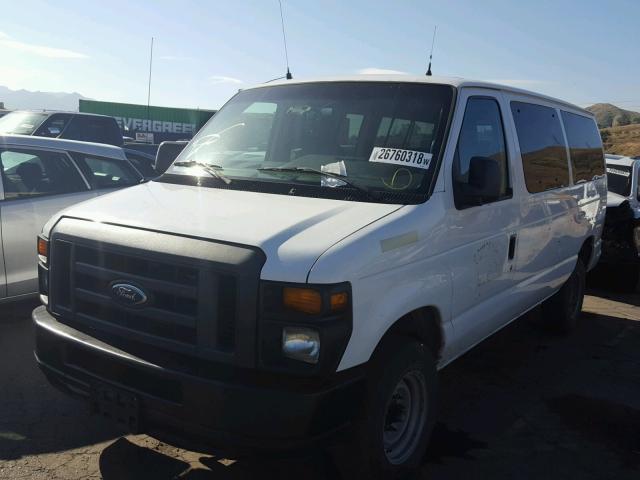 1FBNE3BL0BDA28641 - 2011 FORD ECONOLINE WHITE photo 2