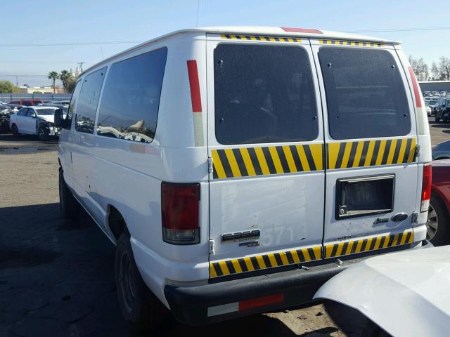 1FBNE3BL0BDA28641 - 2011 FORD ECONOLINE WHITE photo 3