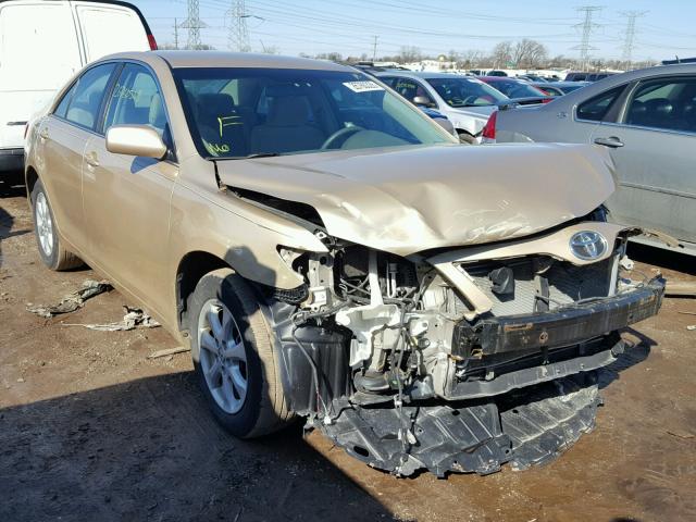 4T1BF3EK8BU220464 - 2011 TOYOTA CAMRY BASE GOLD photo 1