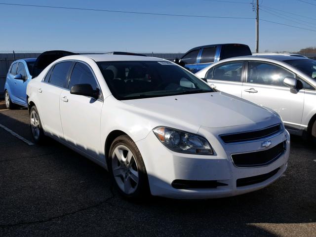 1G1ZB5E15BF156477 - 2011 CHEVROLET MALIBU LS WHITE photo 1