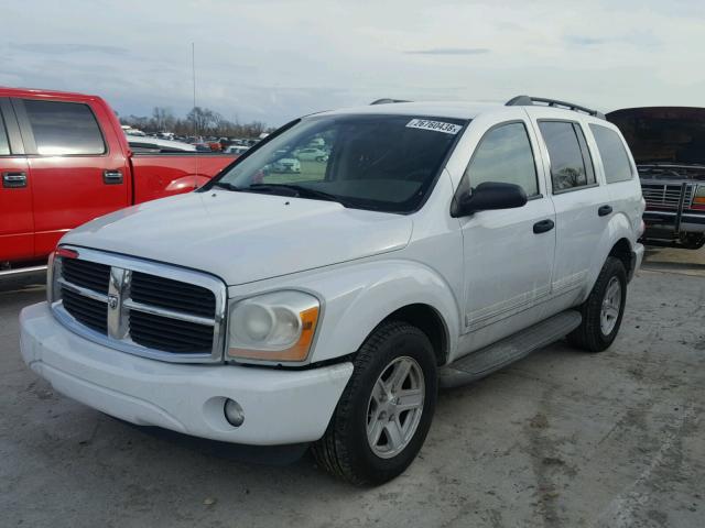 1D4HD48D85F516331 - 2005 DODGE DURANGO SL WHITE photo 2