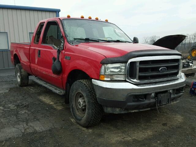 1FTSX31P84EC23817 - 2004 FORD F350 SRW S RED photo 1
