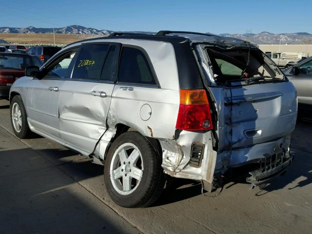 2A8GF78456R605118 - 2006 CHRYSLER PACIFICA L SILVER photo 3