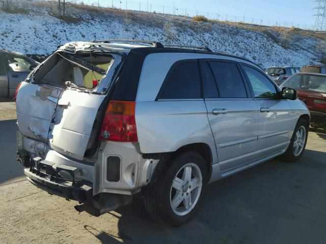 2A8GF78456R605118 - 2006 CHRYSLER PACIFICA L ვერცხლისფერი ფოტო 4