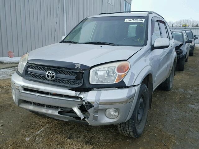 JTEHD20V656022390 - 2005 TOYOTA RAV4 SILVER photo 2