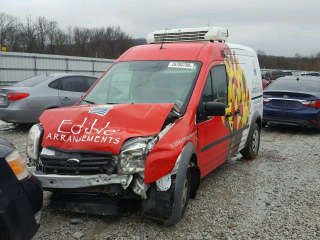 NM0LS7AN5DT126334 - 2013 FORD TRANSIT CO WHITE photo 2