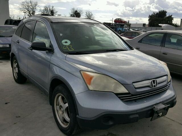 JHLRE38538C027992 - 2008 HONDA CR-V EX BLUE photo 1