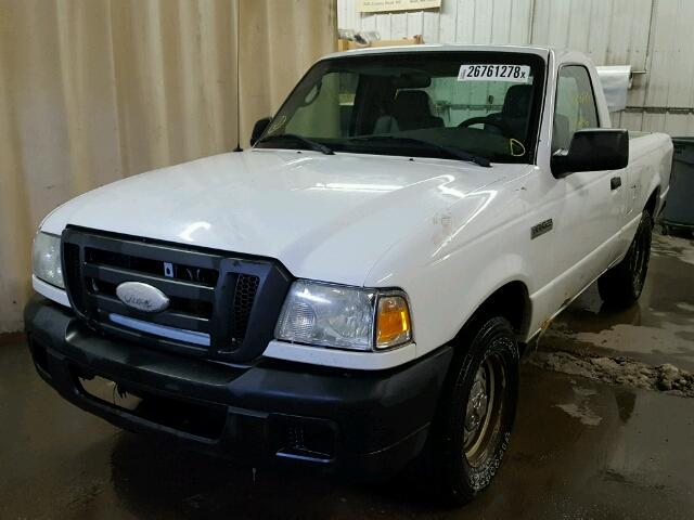 1FTYR10D16PA69880 - 2006 FORD RANGER WHITE photo 2