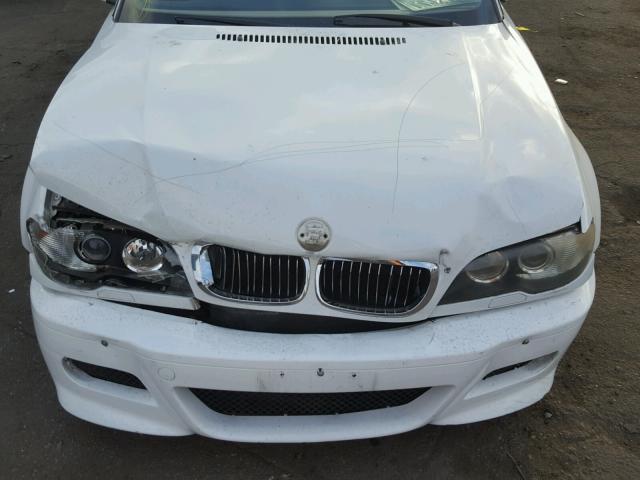 WBABW33484PL34035 - 2004 BMW 325 CI WHITE photo 7