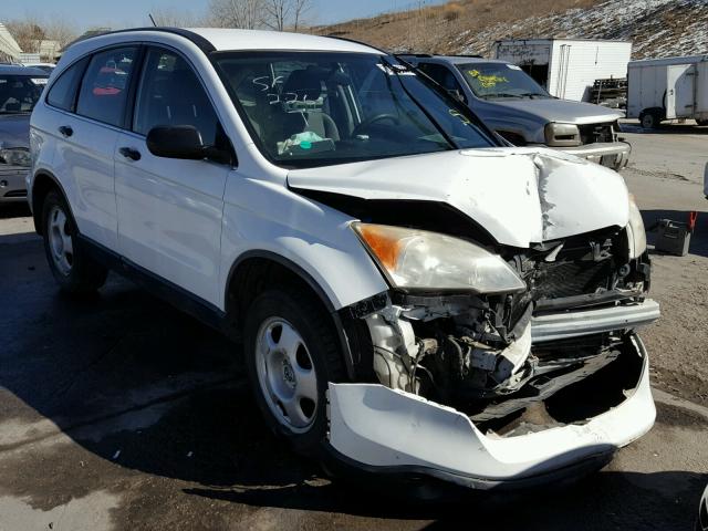 JHLRE38328C035824 - 2008 HONDA CR-V LX WHITE photo 1