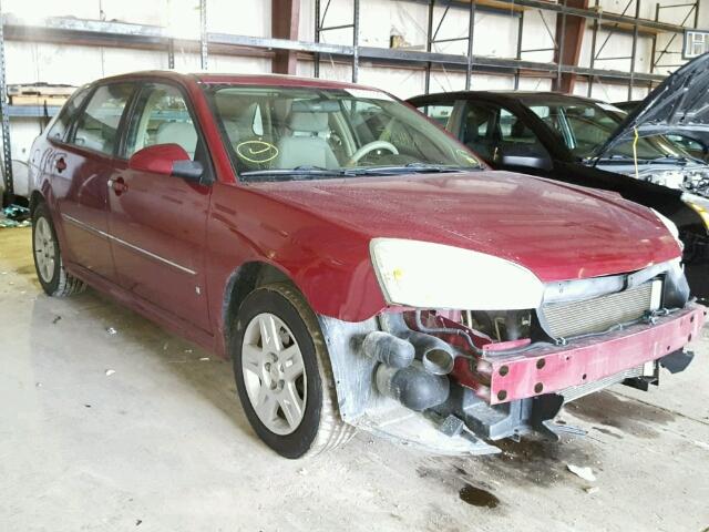 1G1ZT61846F267839 - 2006 CHEVROLET MALIBU MAX MAROON photo 1