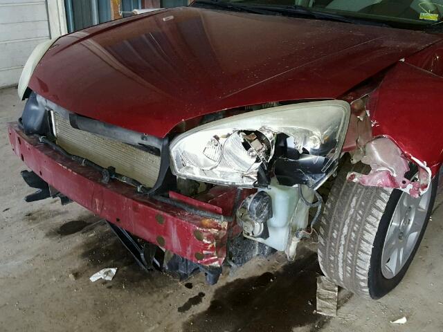 1G1ZT61846F267839 - 2006 CHEVROLET MALIBU MAX 栗色 照片 9