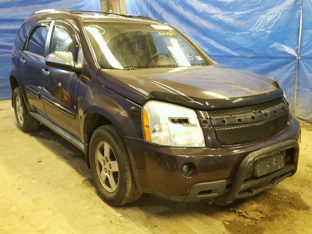 2CNDL73F476087772 - 2007 CHEVROLET EQUINOX LT PURPLE photo 1