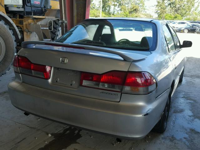 1HGCG16582A055327 - 2002 HONDA ACCORD EX GRAY photo 4