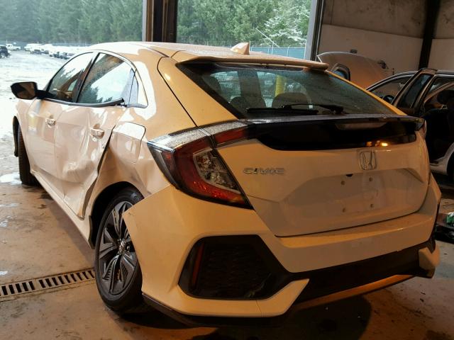 SHHFK7H58JU407983 - 2018 HONDA CIVIC EX WHITE photo 3