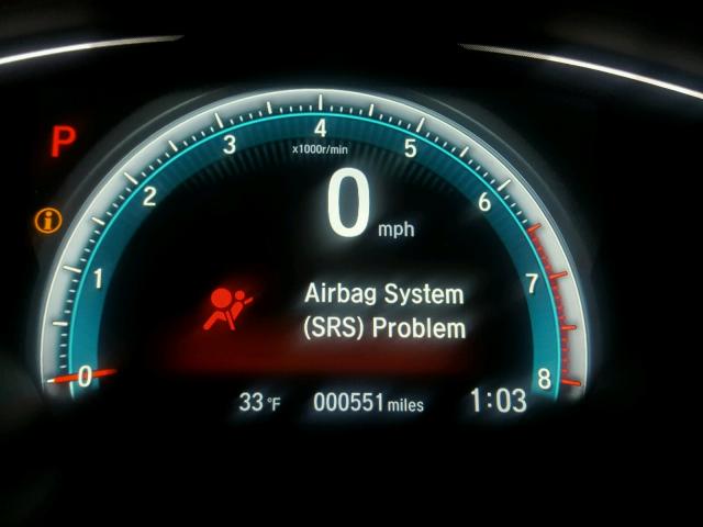 SHHFK7H58JU407983 - 2018 HONDA CIVIC EX Ağ foto 8