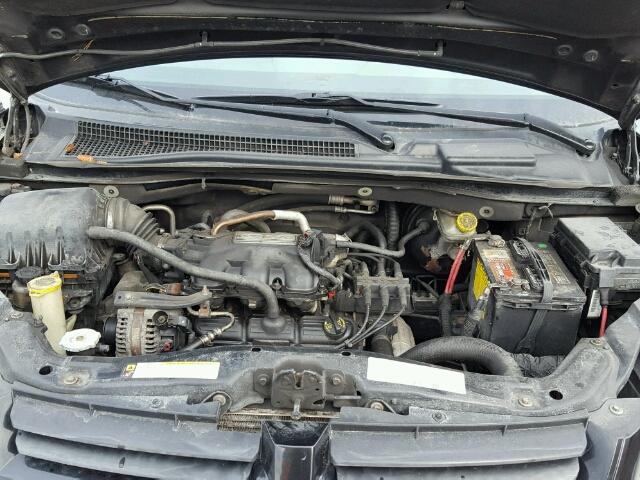 2D8HN44P68R119743 - 2008 DODGE GRAND CARA BLACK photo 7