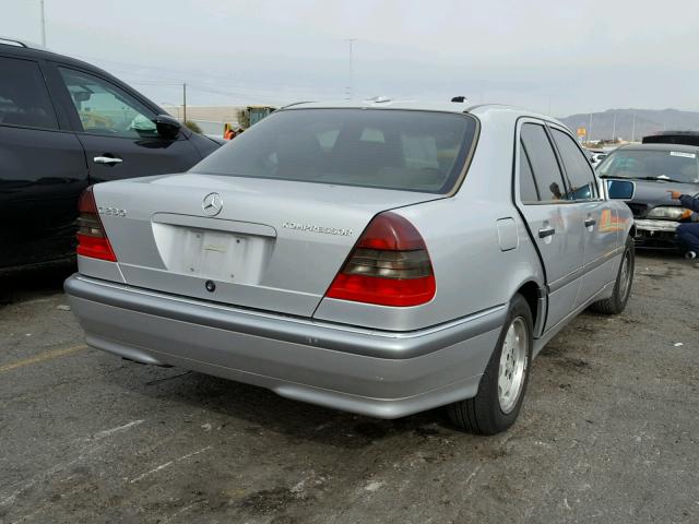 WDBHA24G3YA801741 - 2000 MERCEDES-BENZ C 230 SILVER photo 4