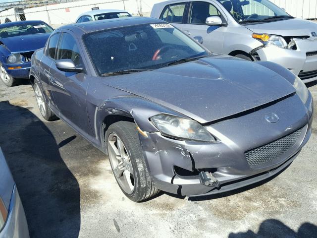 JM1FE17N740133136 - 2004 MAZDA RX8 SILVER photo 1