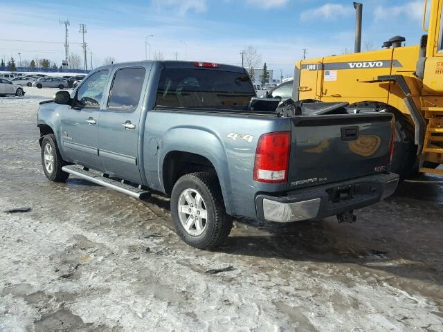 3GTP2VE79CG248260 - 2012 GMC SIERRA K15 BLUE photo 3