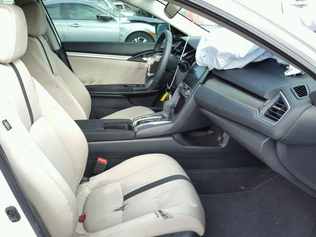2HGFC1F34GH642401 - 2016 HONDA CIVIC EX WHITE photo 5