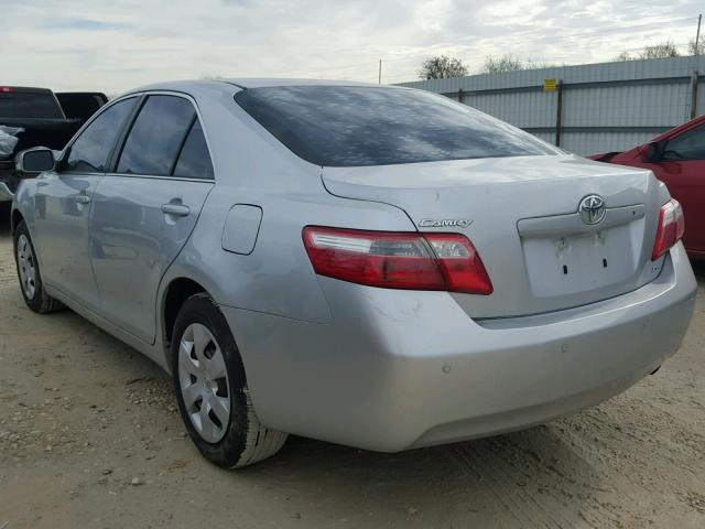 4T4BE46K57R002096 - 2007 TOYOTA CAMRY NEW SILVER photo 3