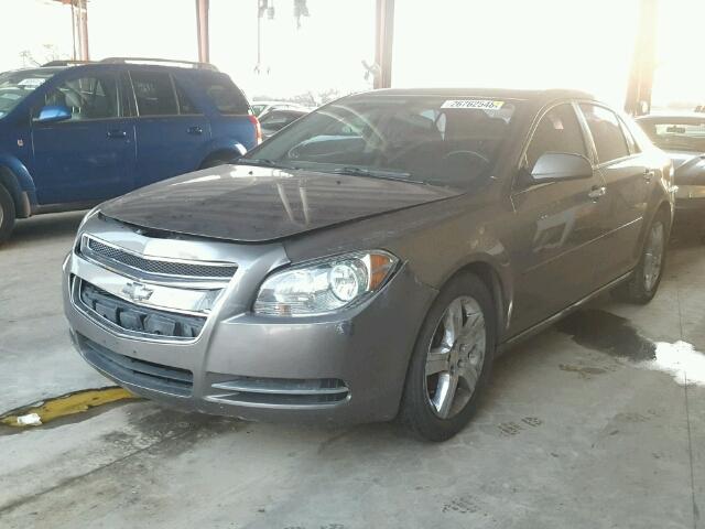 1G1ZC5EU2CF351302 - 2012 CHEVROLET MALIBU 1LT GRAY photo 2