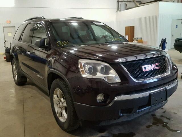 1GKER13748J251740 - 2008 GMC ACADIA SLE BURGUNDY photo 1