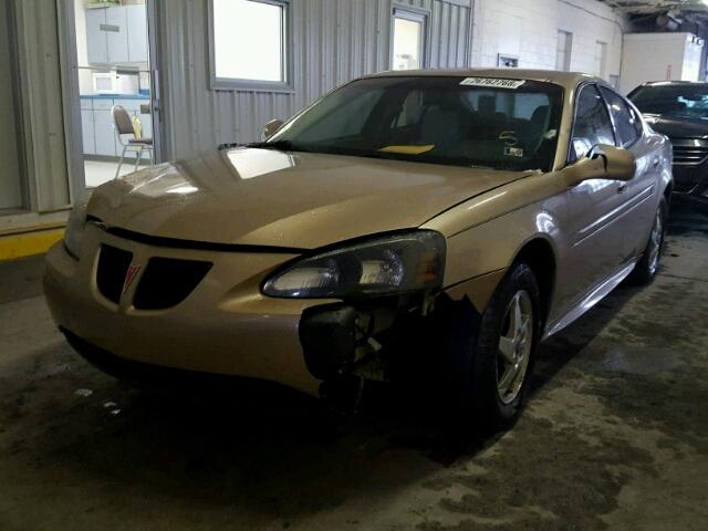 2G2WS522141243489 - 2004 PONTIAC GRAND PRIX GOLD photo 2