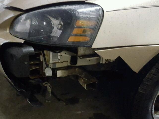 2G2WS522141243489 - 2004 PONTIAC GRAND PRIX GOLD photo 9