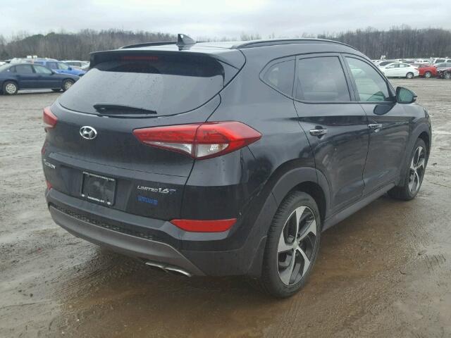 KM8J33A21GU204964 - 2016 HYUNDAI TUCSON LIM BLACK photo 4