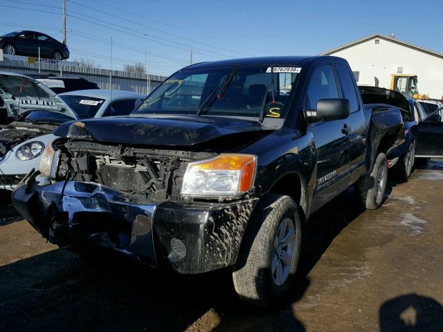 1N6BA06C09N304885 - 2009 NISSAN TITAN XE BLACK photo 2