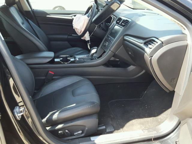 3FA6P0K92ER264514 - 2014 FORD FUSION TIT BLACK photo 5