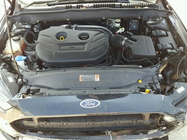 3FA6P0K92ER264514 - 2014 FORD FUSION TIT BLACK photo 7