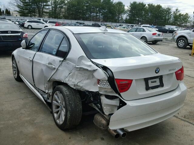 WBAPK5C51BA658109 - 2011 BMW 328 XI SUL WHITE photo 3