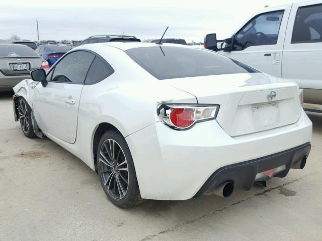 JF1ZNAA13D1722817 - 2013 TOYOTA SCION FR-S თეთრი ფოტო 3