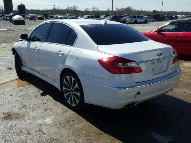 KMHGC4DH6DU239253 - 2013 HYUNDAI GENESIS 5. WHITE photo 3